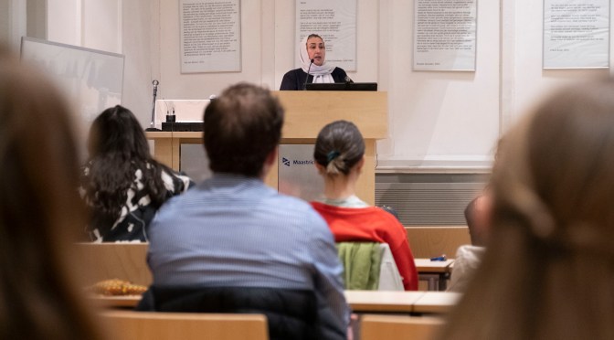 Jean Monnet Lecture: Dr. Massouda Jalal