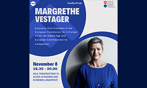 Jean Monnet Lecture with EVP Margrethe Vestager, on 8 November